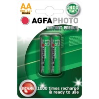 Přednabitá baterie AgfaPhoto AA, 2100 mAh, 1,2 V, blistr 2 ks