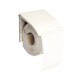 Zásobník na toaletní papír, krytý - Bílá